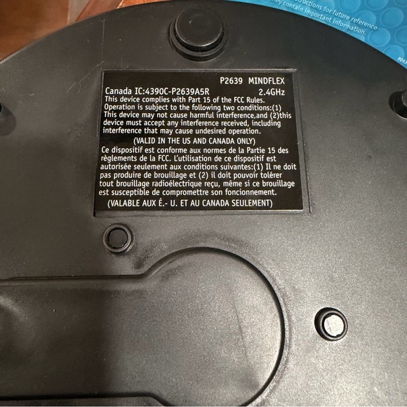 Mattel Mindflex Electronic Interactive Game P2639 2.4GHz 2009 Ages 8-11 Years - Picture 5 of 5